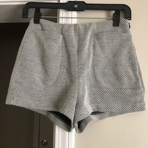 EUC Tailored polka dot shorts